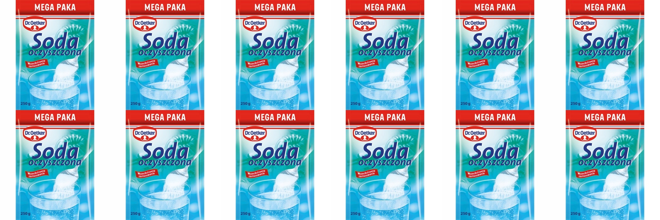 12x 250g Dr. Oetker Soda oczyszczona Karton