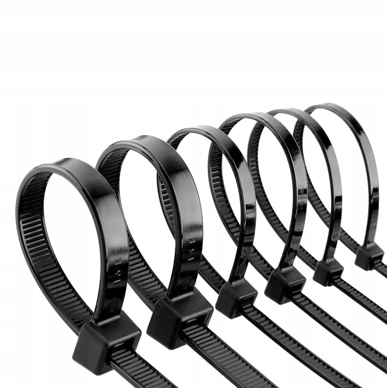 OPASKI PLASTIKOWE ZACISKOWE 4,8x360mm 100 SZTUK Marka MTA