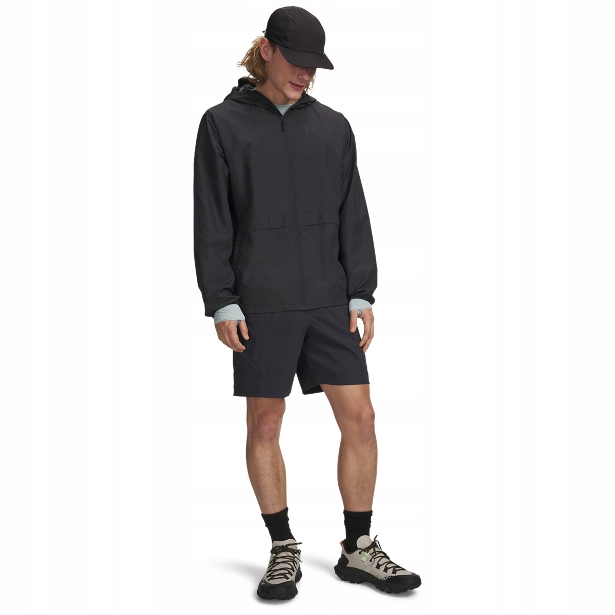 Męskie spodenki trekkingowe Under Armour Ua Explor Hike Czarny 3XL