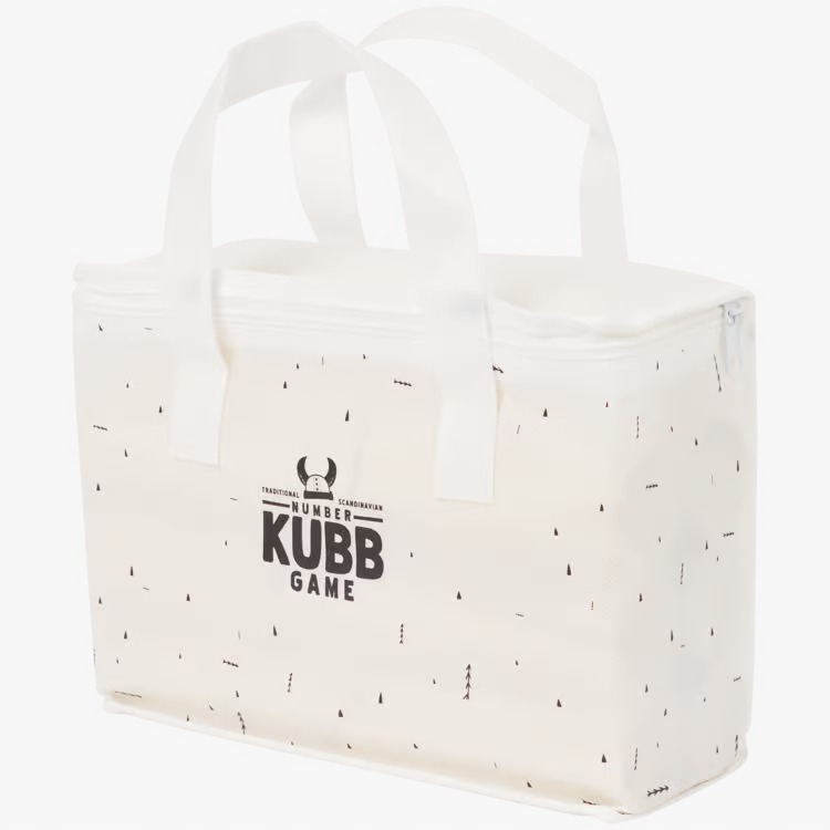 GRA TOWARZYSKA SKANDYNAWSKIE KRĘGLE DREWNIANA ZABAWA KUBB ZBIJAK 3+ Marka inna