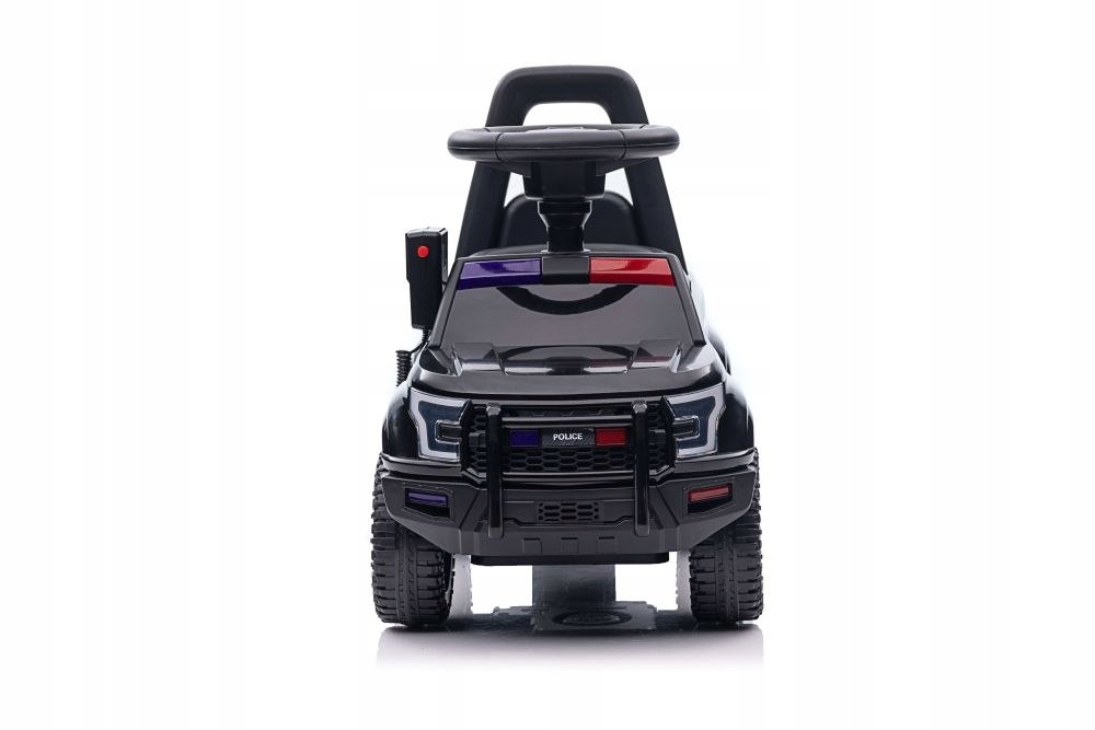 Jeździk z Megafonem QLS-993 Czarny Marka LEANToys