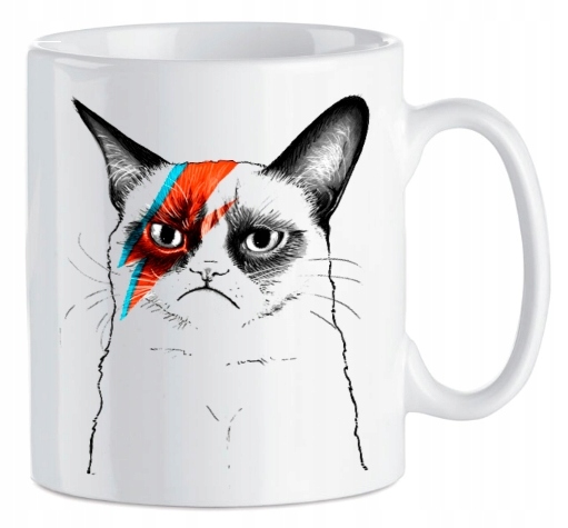 

Kubek ceramika dla miłośnika Kotów Kot Cat Rebel