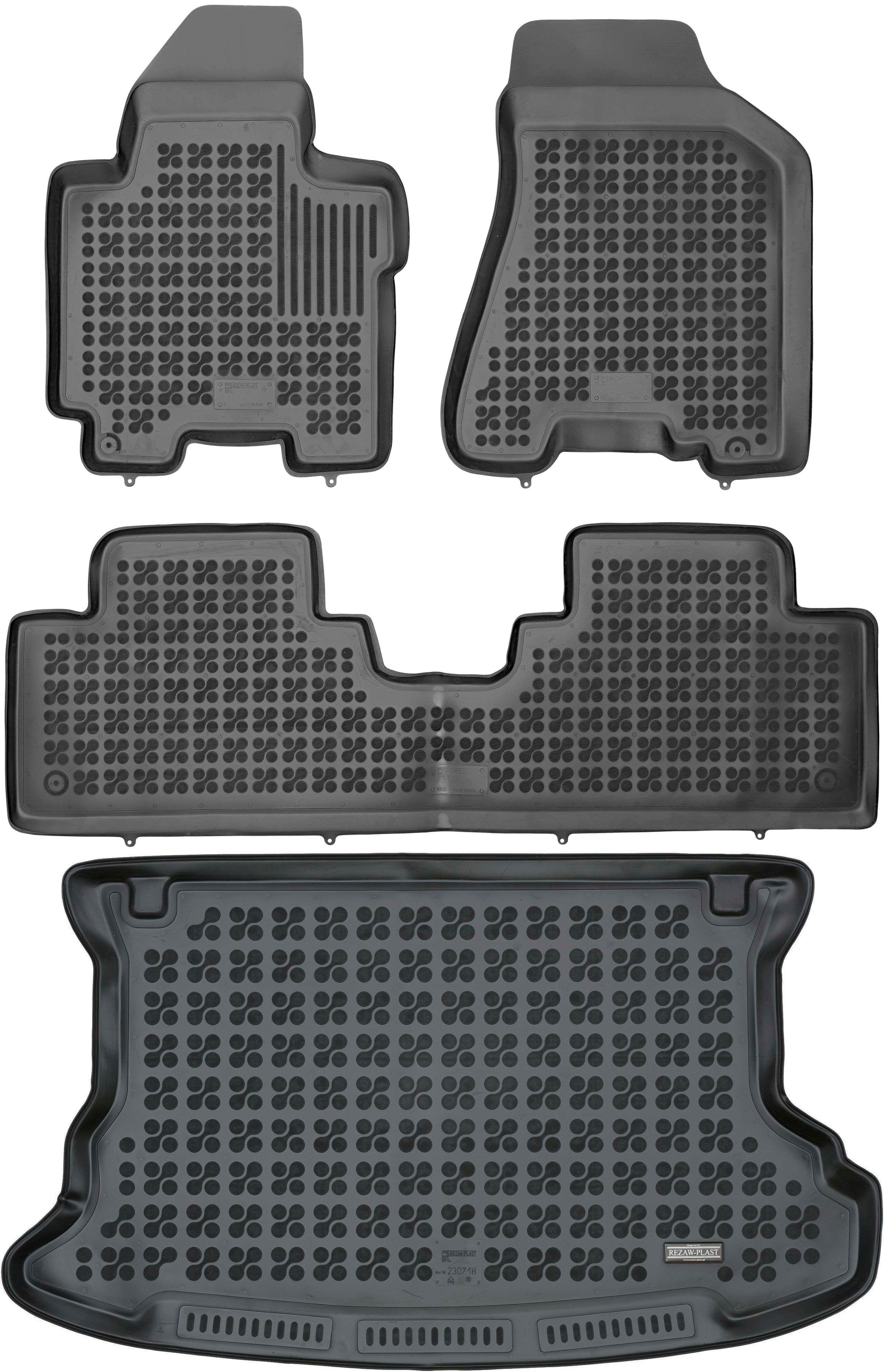 

Kia Sportage II 2004-2010 Korytka gumowe mata