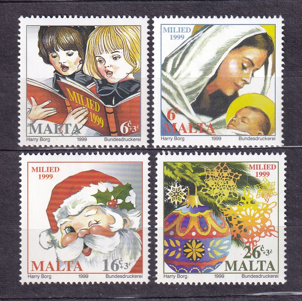 MALTA ** Boże Narodzenie Mi 1105-08