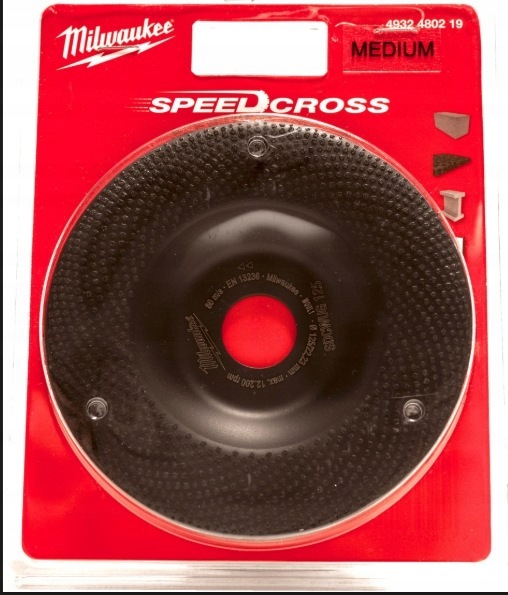 Hrnčeková Kotúčka S Výstupkami 125 mm Sdcwug Milwaukee 4932480219