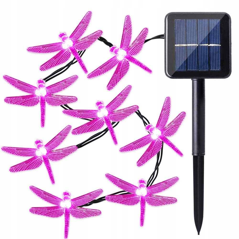 

50 Led 7 M Lampki Solarne Ogrodowe Żarówka Lampa