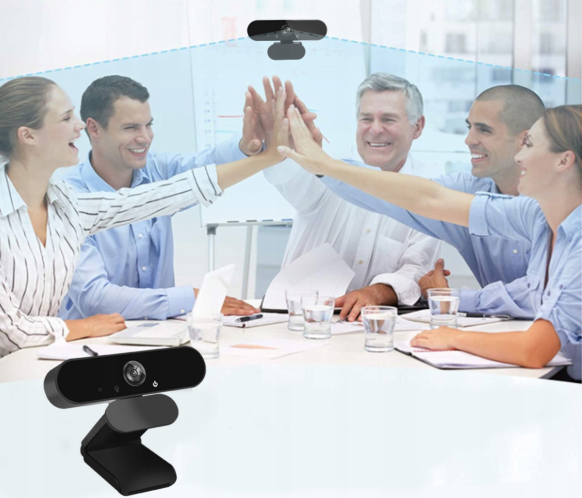 1440P KAMERA INTERNETOWA USB 4M FULL HD z MIKROFON Wbudowany mikrofon Tak