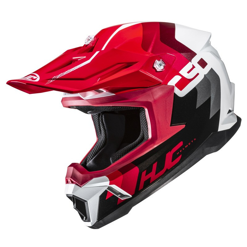 Helma Hjc C50 Primal Red White veľ.M