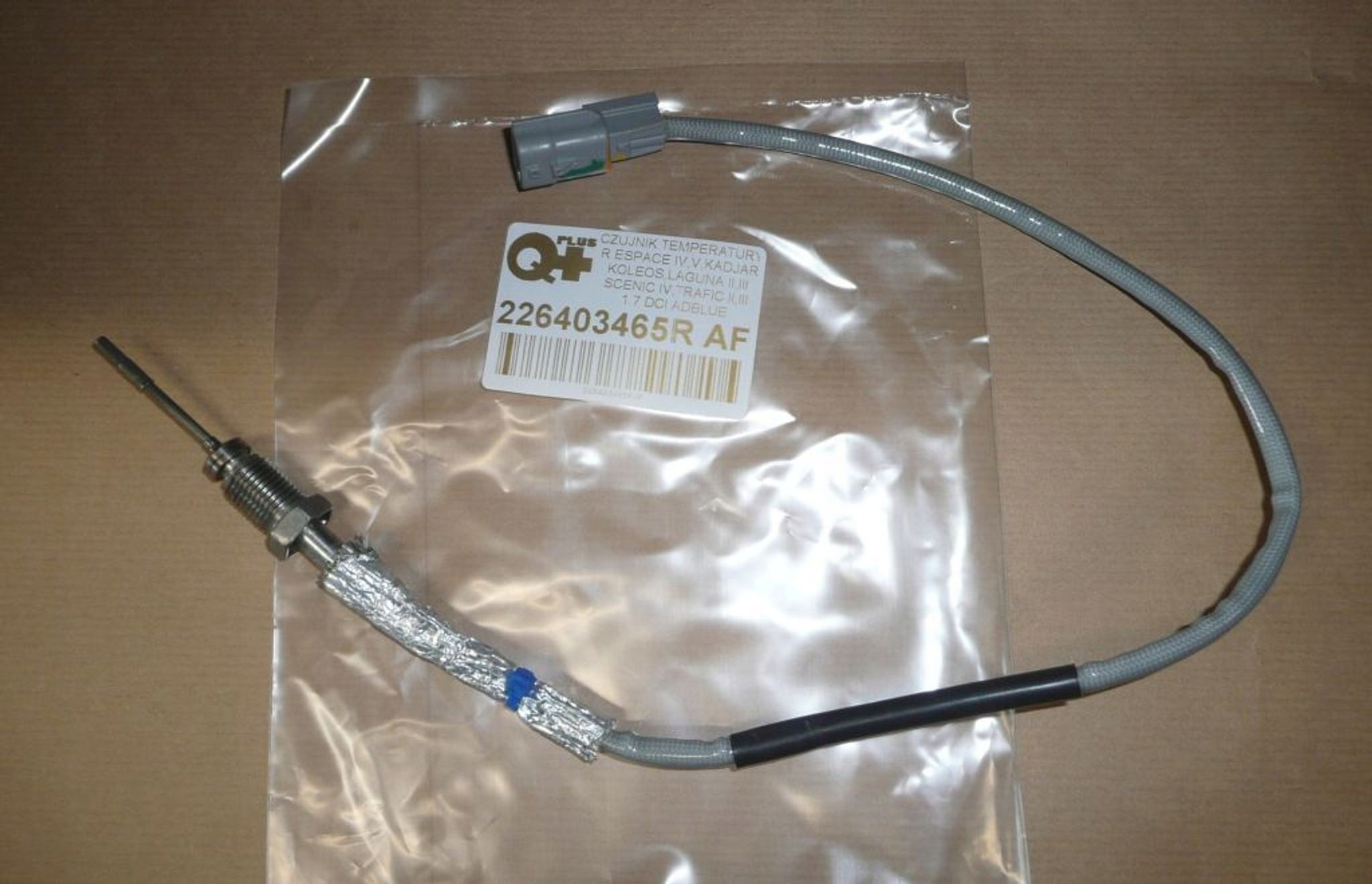 Snímač Teploty Spalování R Scénic IV 1.7DCI 226403465R Af