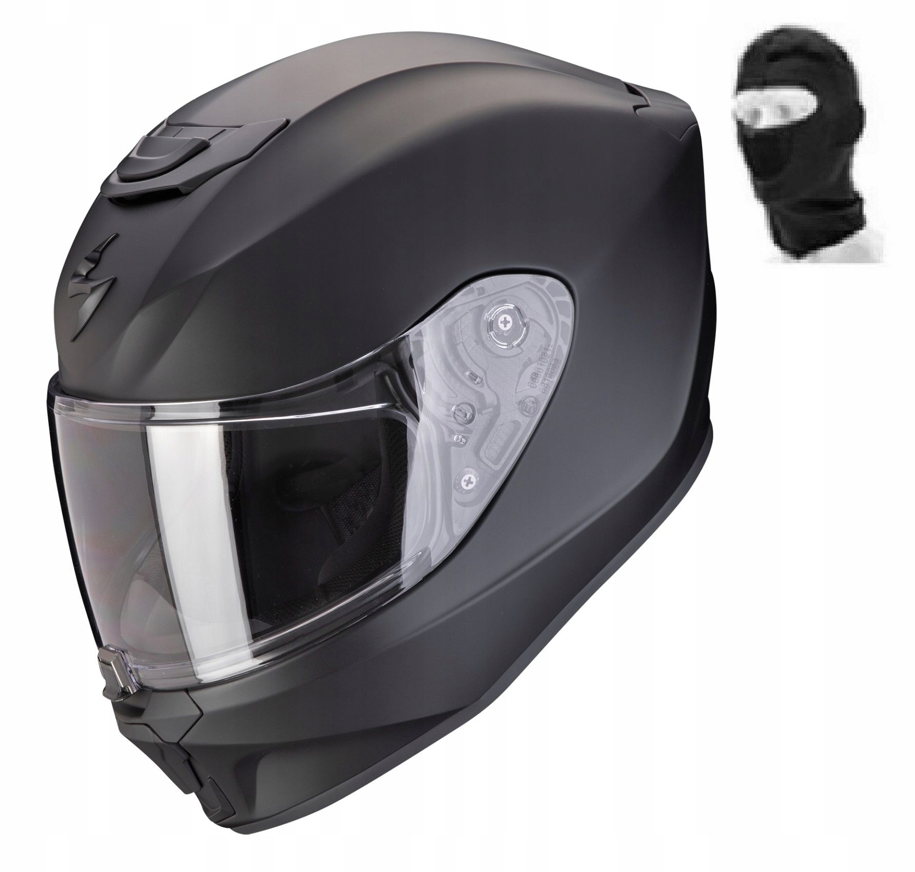 SCORPION KASK EXO-JNR AIR MAT BLACK S