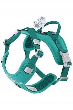 Levně Postroj Hurtta Weekend Warrior II Eco paví zele 75-100