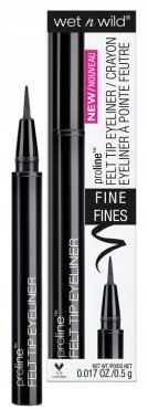 Wet n Wild Proline Felt Tip očné linky v pere Black Noir 0,5g originál