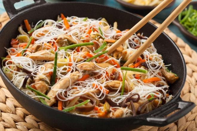 Wok żeliwny 31 cm Średnica 31 cm