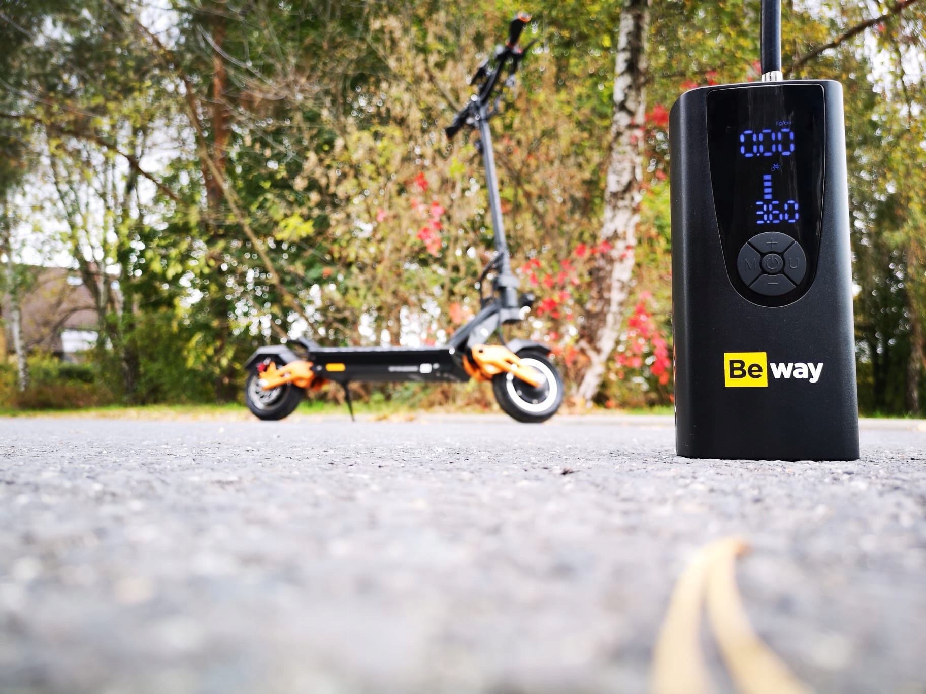 POMPKA ELEKTRYCZNA NAJMOCNIEJSZA 9000 mAh 150psi BEWAY DO ROWERU ROWEROWA Rodzaj elektryczna