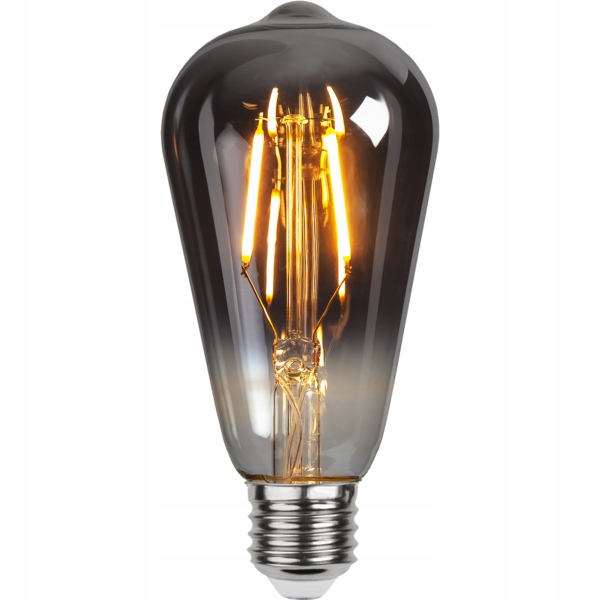 Żarówka LED E27 Filament 6W Edison Ozdobna ST64 EAN (GTIN) 5903796114102