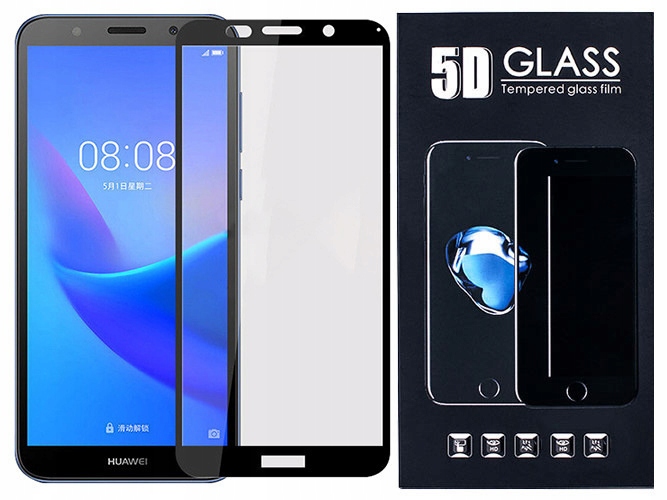

Huawei Y5 2018 Szkło Hartowane 5D Klej Cały Ekran