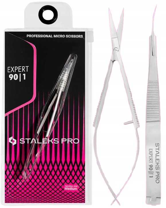 Profesionální mikronůžky na kůži Expert 90 Type 1 Staleks Přesné