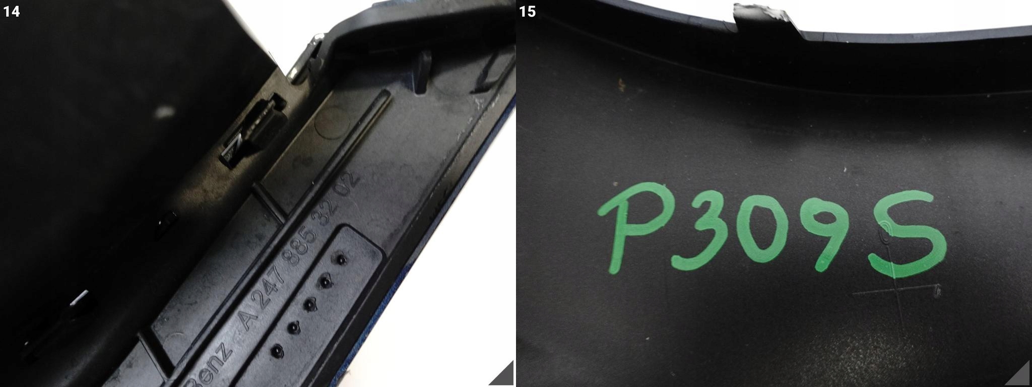 MERCEDES B-KLASA III 3 W247 AMG 18-22 bumper front * PDC *