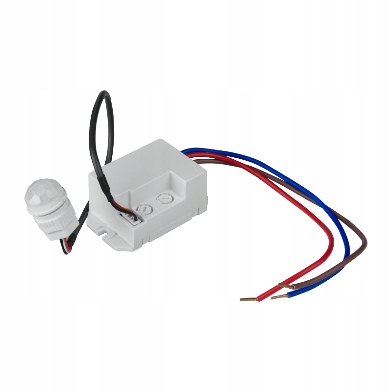 Czujnik ruchu PIR z sondą, IP20, biały Stan opakowania oryginalne