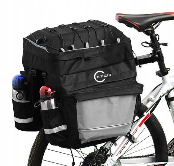 TORBA + BAGAŻNIK SAKWA ROWEROWA XXL 55l ZESTAW Rodzaj tylny