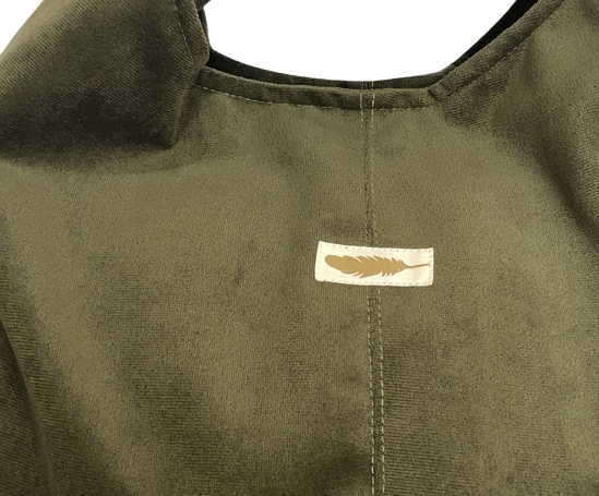 TOREBKA TORBA WOREK SZOPERKA OPONKA PIÓRKO KHAKI Kolor wielokolorowy