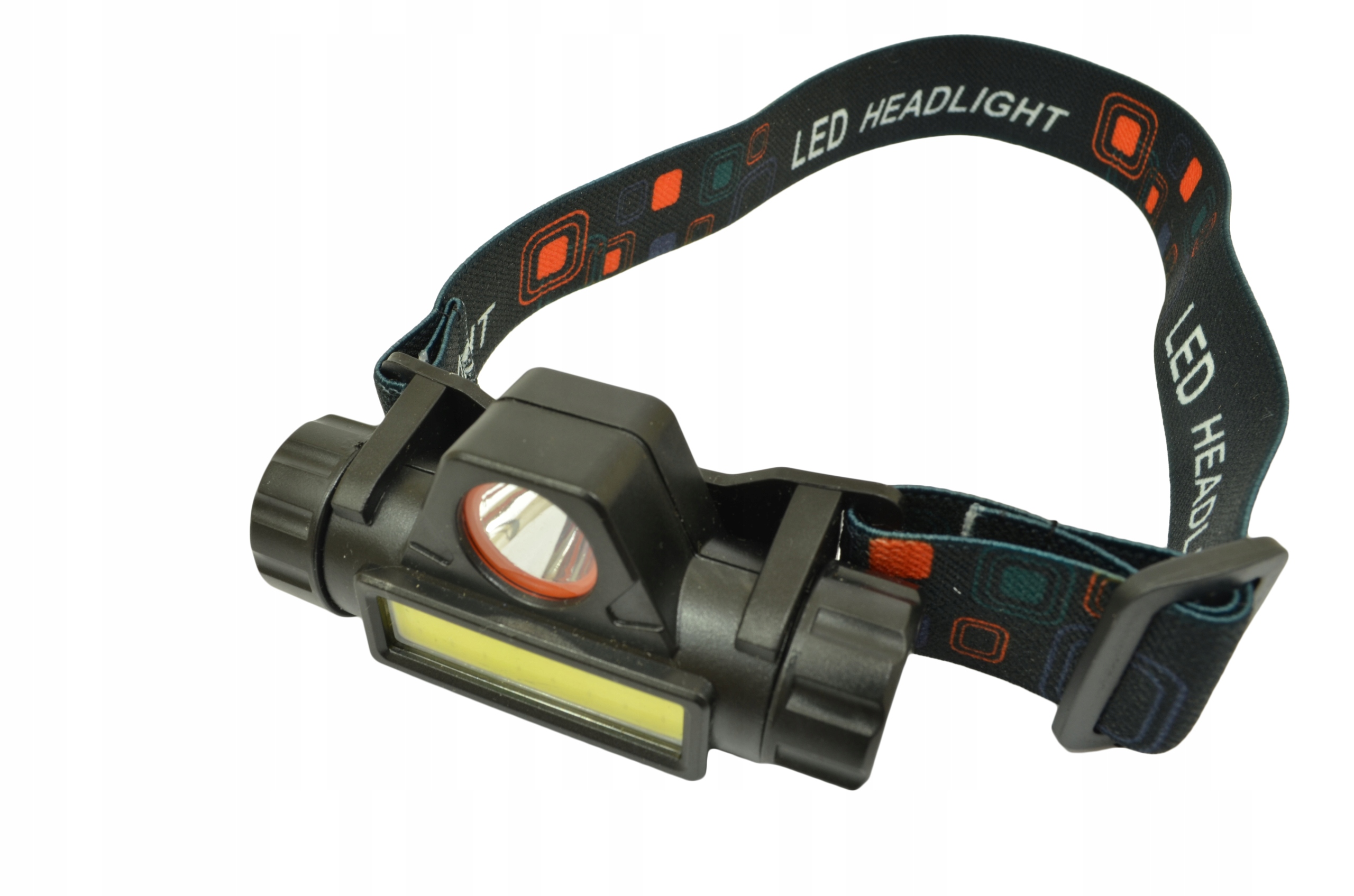 

Latarka czołówka 4w1 mini reflektor z magnesem Cob