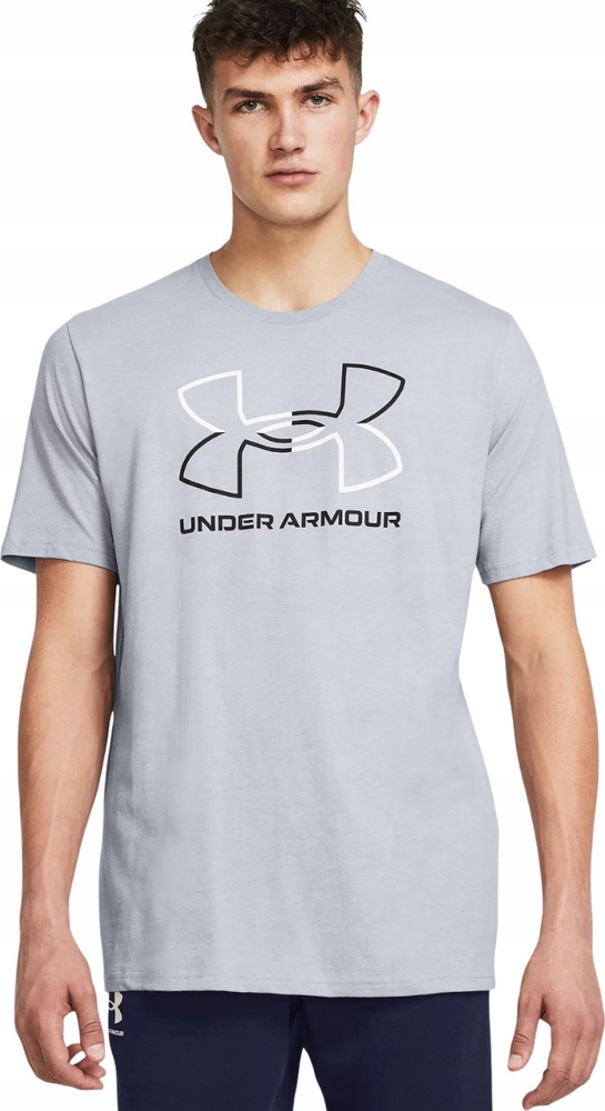 Pánské Tričko Under Armour Gl Foundation Uodate Ss Šedá 1382915 011 vel. M