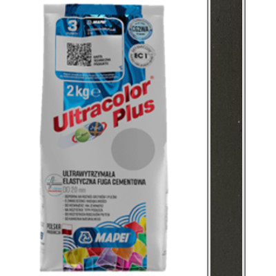 ULTRACOLOR 2kg Fuga MAPEI 114 antracyt