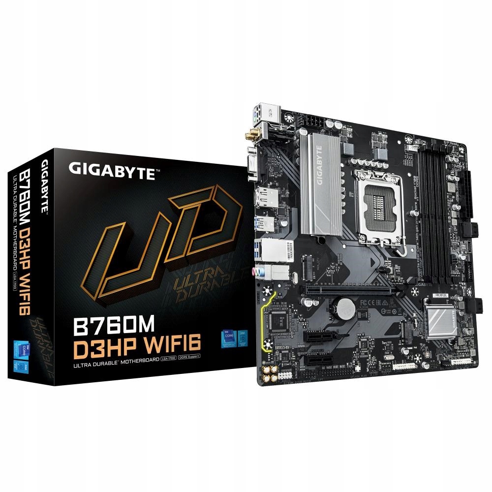 Gigabyte B760M D3HP WIFI6/ Lga 1700/ mATX B760M D3HP WIFI6