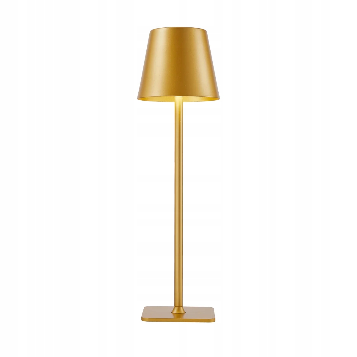 Venkovní stolní přenosná Led lampa zlatá, voděodolná, 38 cm Italux