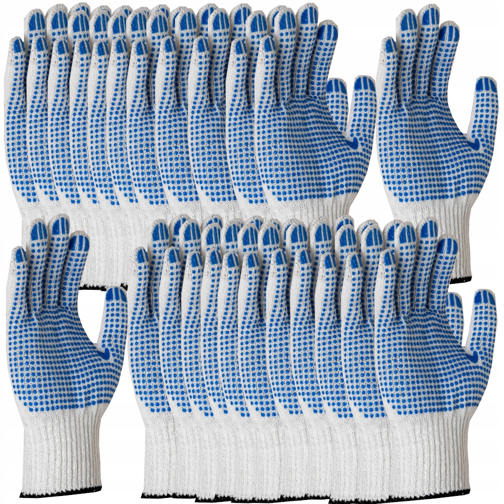 

Rękawice robocze Knit Dot nakrapiane PROOF9-12par