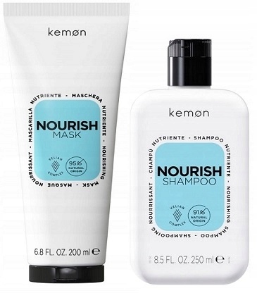 Kemon Nourish Szampon 250 ml Maska 200 ml