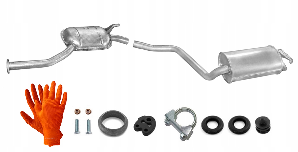 Mercedes W201 190 2.3 (1986-1991) Tlumič Koncový