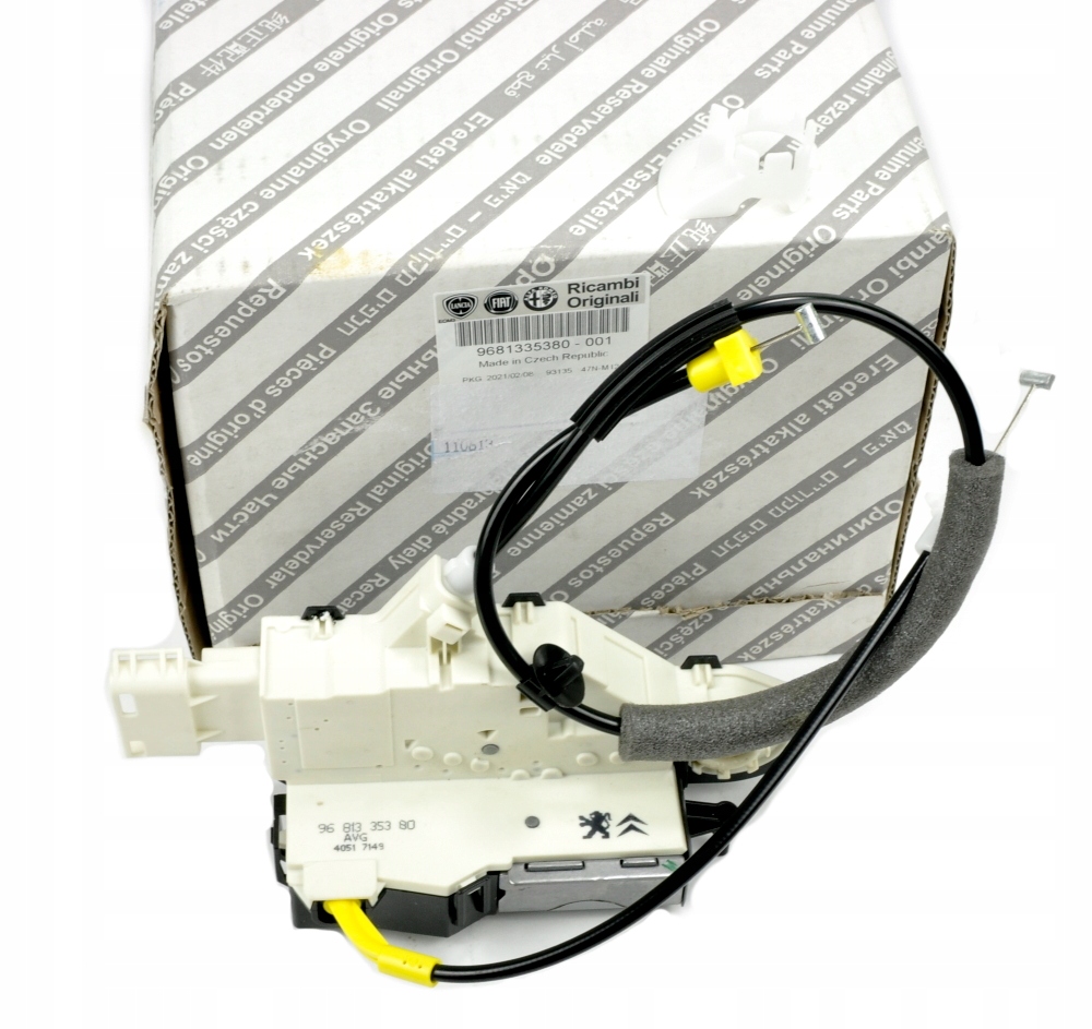 Zamek Lewych Przednich Drzwi JUMPY EXPERT SCUDO II