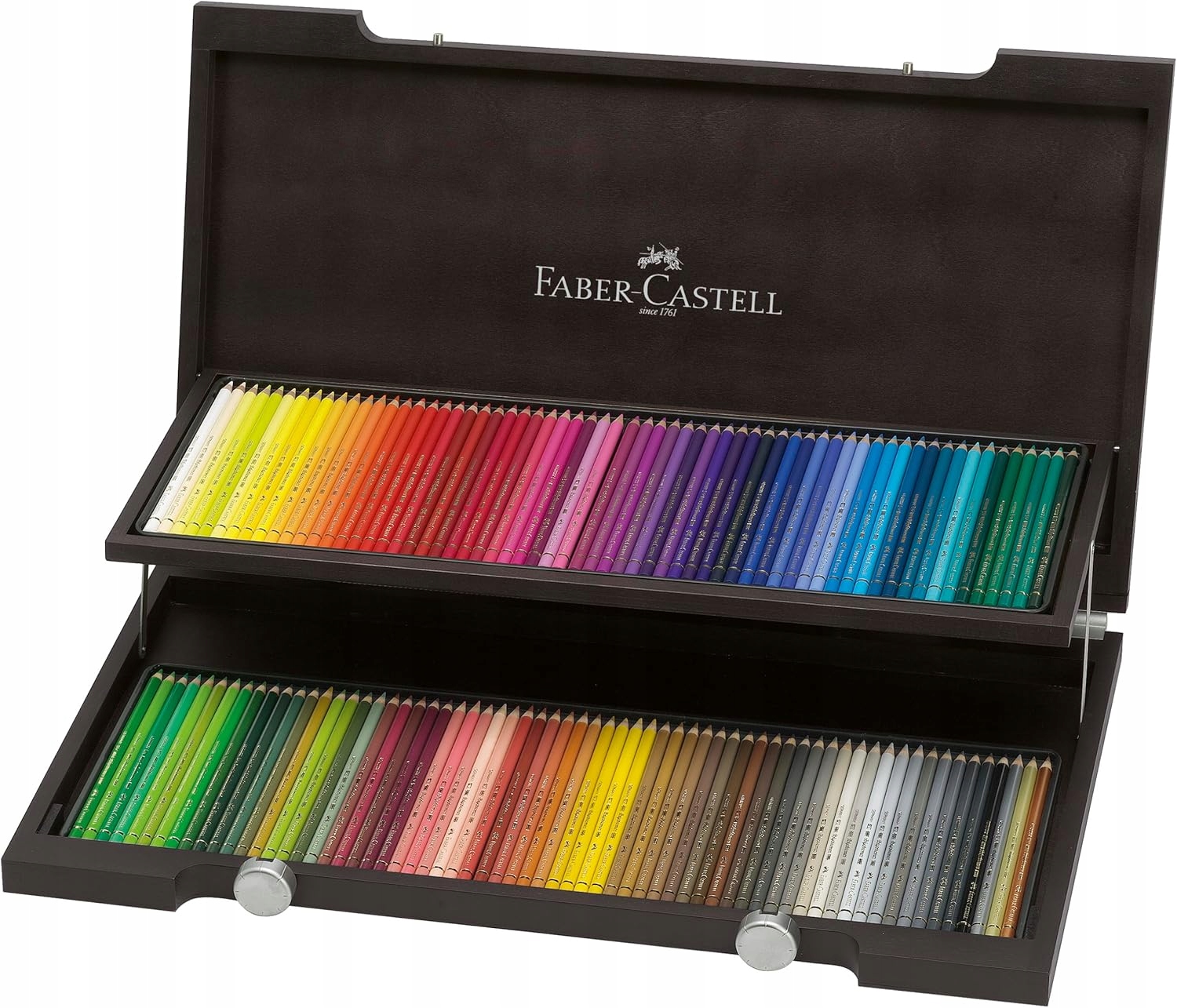 Faber-castell Kredki Ołówkowe 120 Kolorów Profi Etui Drewno