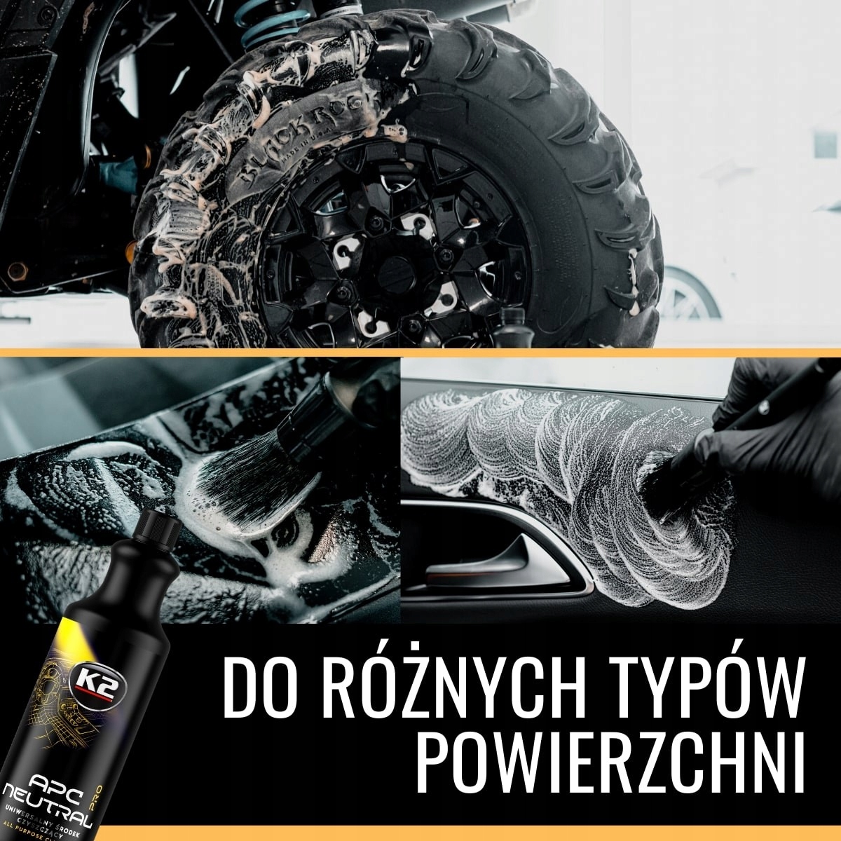 K2 APC NEUTRAL PRO 1L WSZECHSTRONNY PŁYN ŚRODEK CZYSZCZĄCY DO SAMOCHODU Numer katalogowy producenta D0001