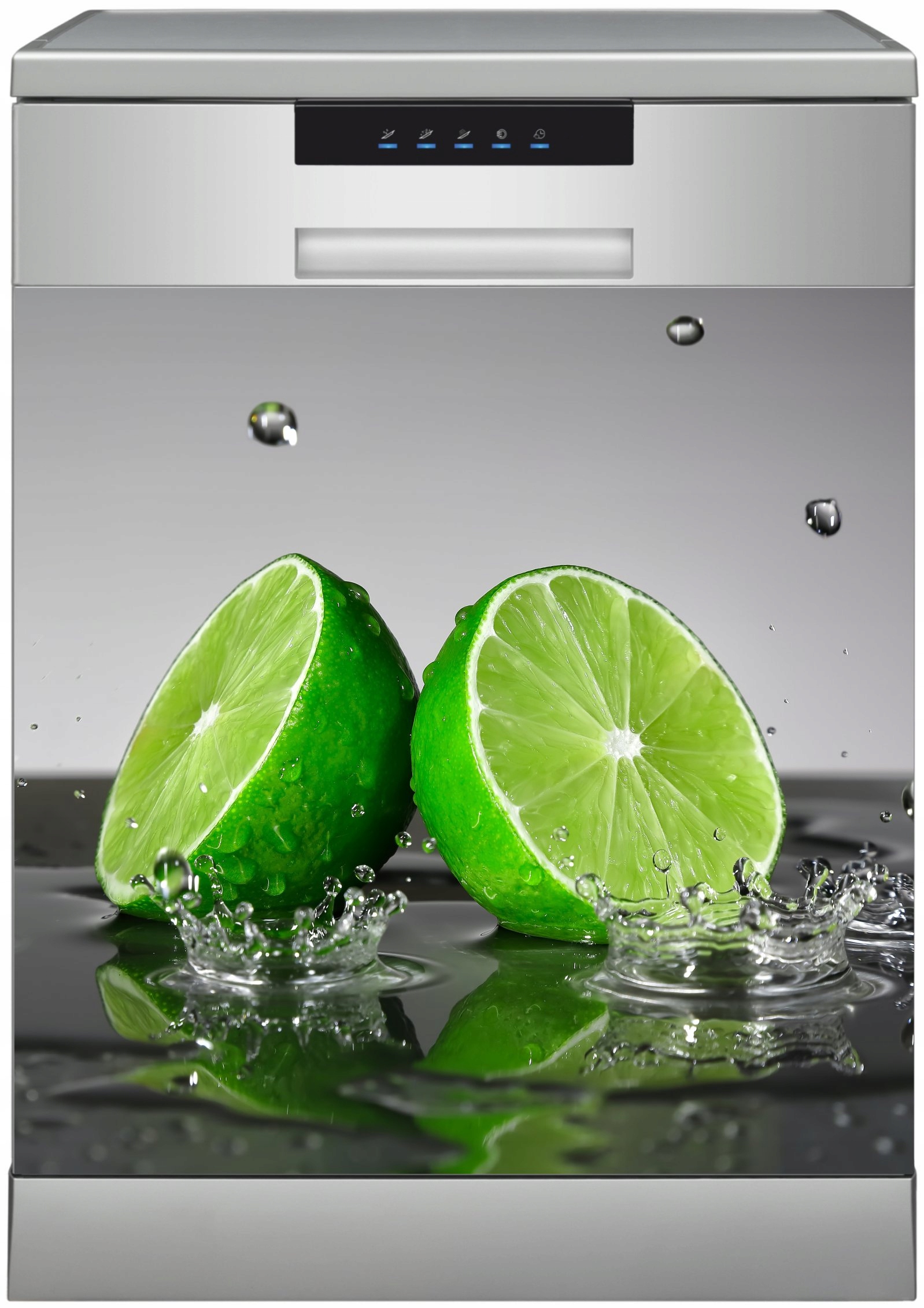 

Mata ozdobna na zmywarkę Limonki Woda na wymiar