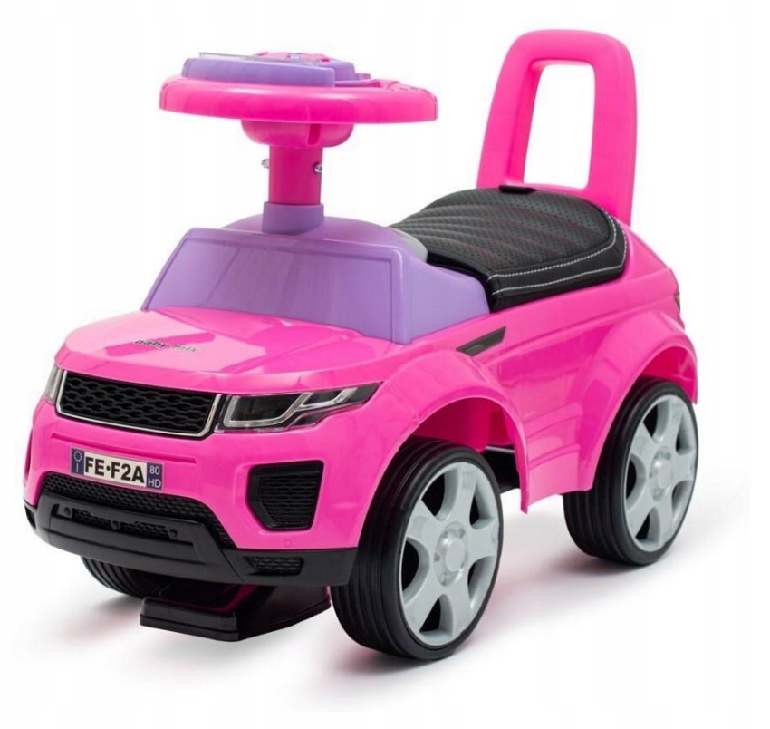 Jeździk Suv ekoskóra Prime różowy