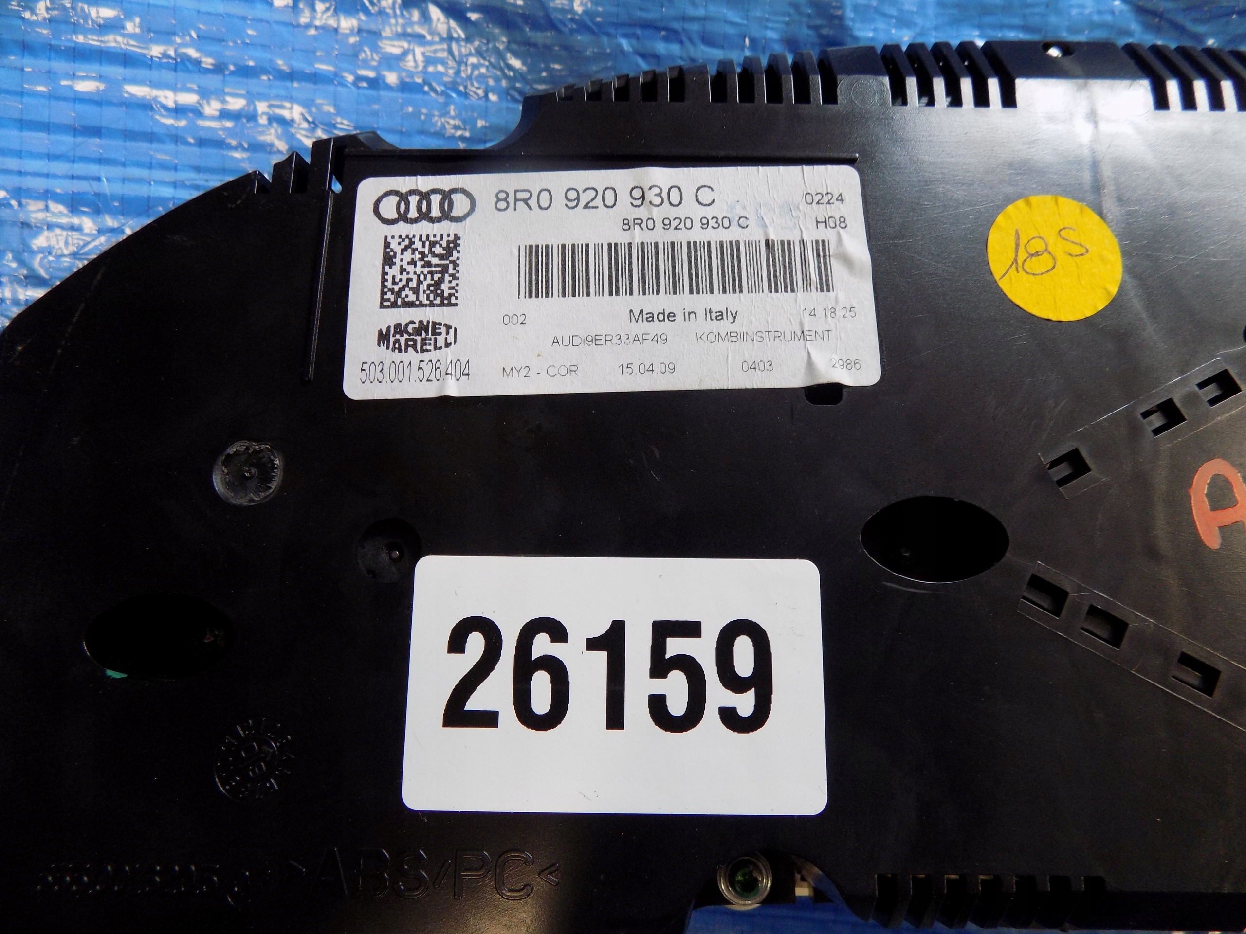 dials dials AUDI Q5 8R 2,0TDI 8R0920930C
