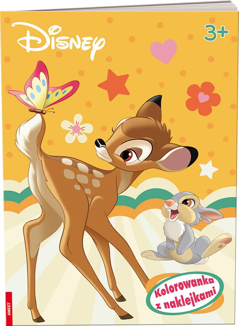 

Disney. Kolorowanka z Naklejkami Ameet