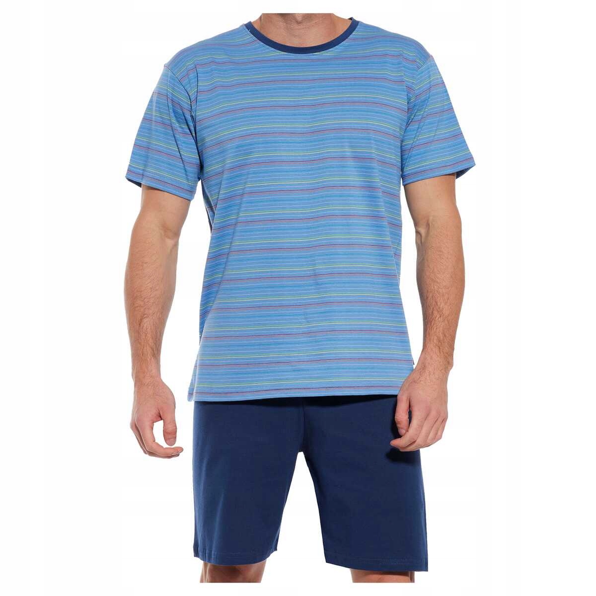 Bavlněné pánské pyžamo s krátkým rukávem Cornette Various 338/47 plus 3XL