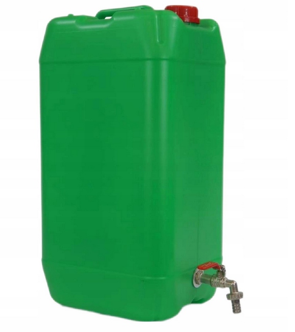 KANISTER Zbiornik pojemnik na wodę z kranem 30L