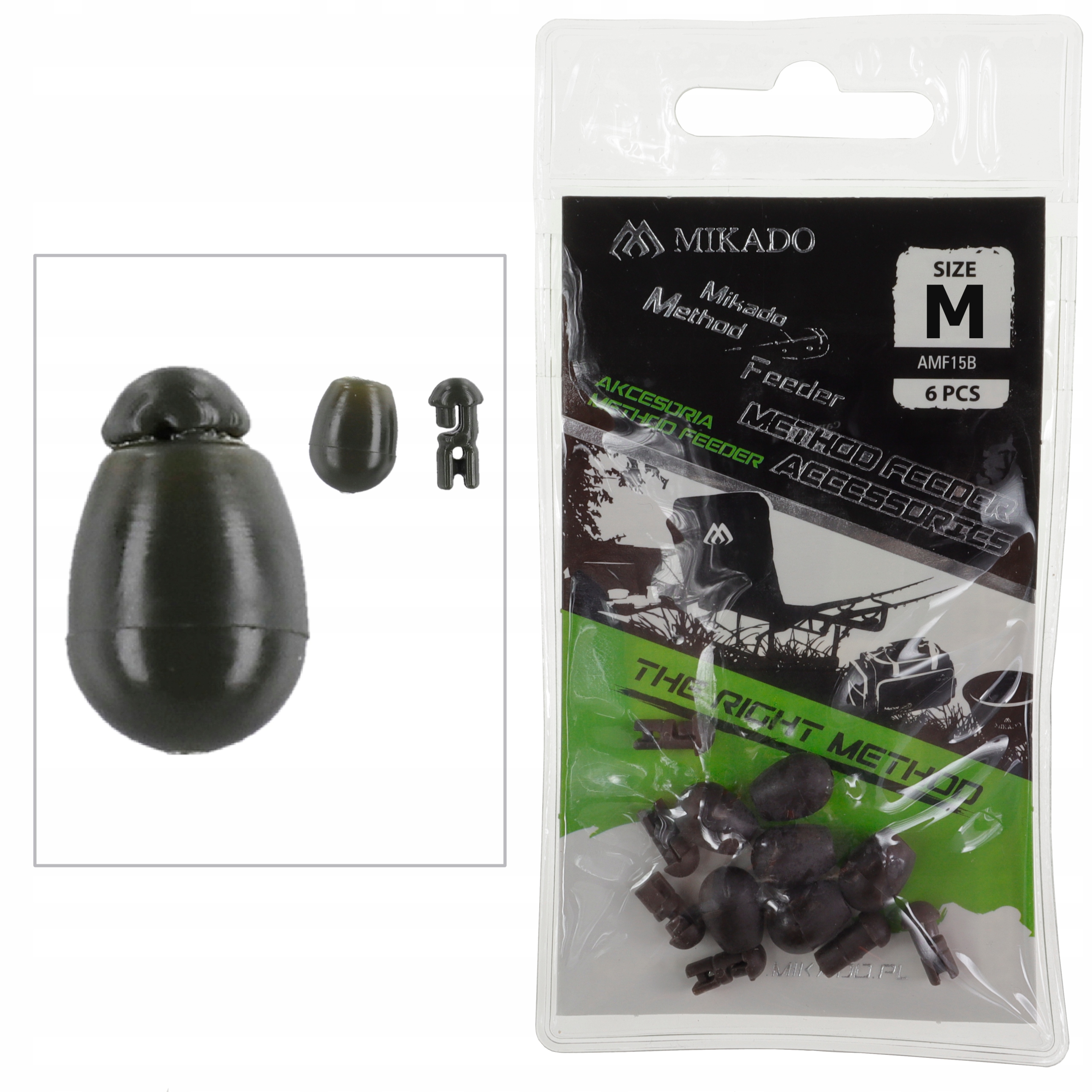 

Łącznik szybkiej wymiany przyponu method 6 szt. M