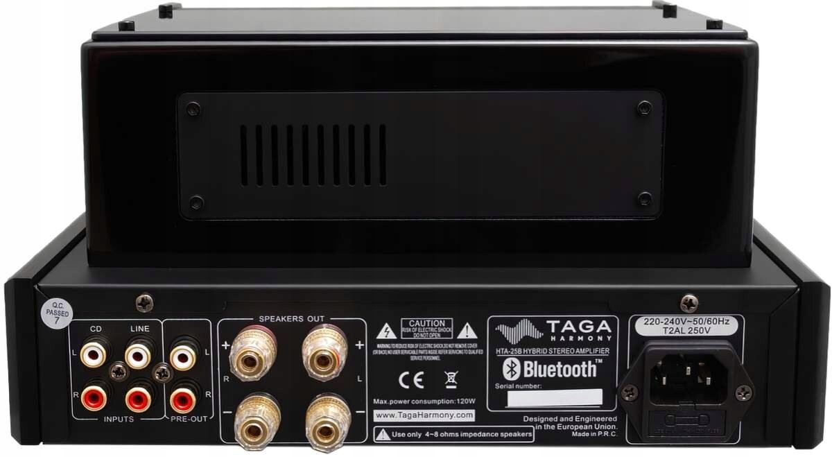 Wzmacniacz TAGA HARMONY HTA-25B V.2 Czarny Model HTA-25B