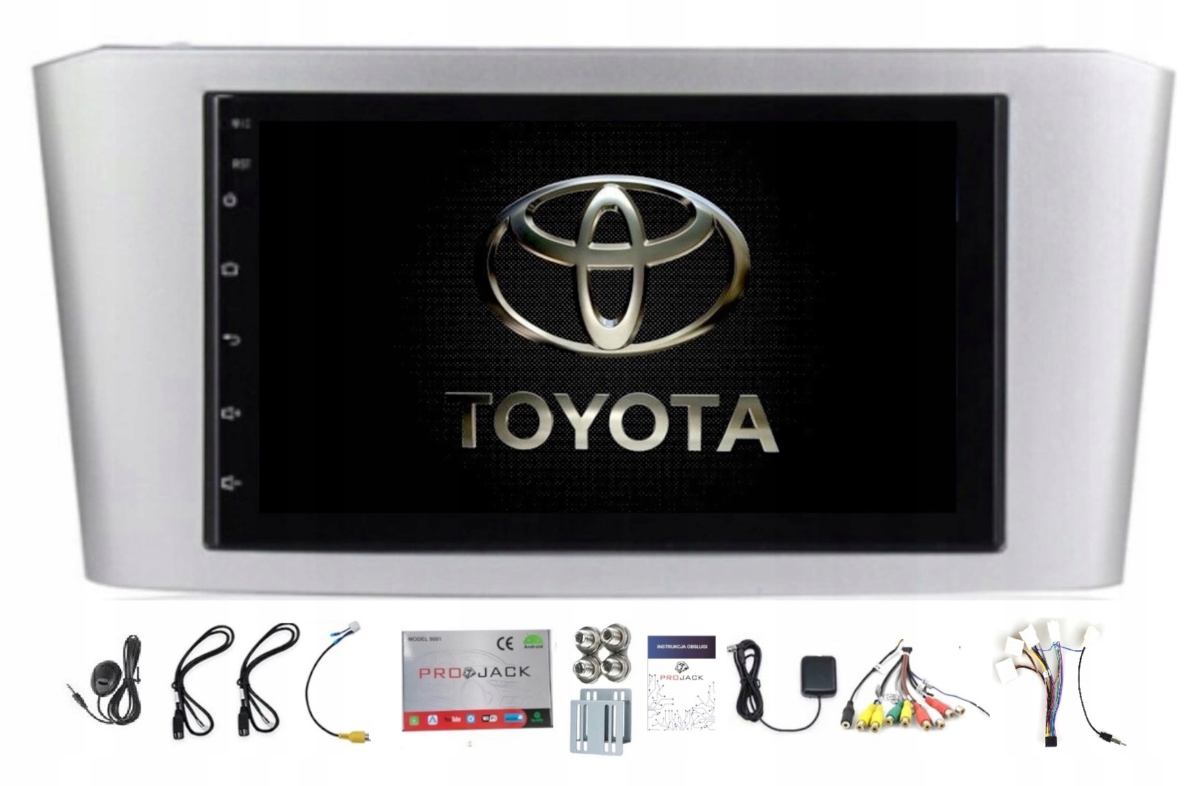 Gps Navigace A Android Toyota Avensis T25 Wifi Usb Bluetooth 2GB 64GB