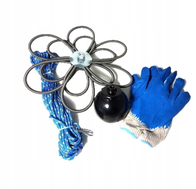 ZESTAW DO CZYSZCZENIA KOMINA KULA RÓŻA PODWÓJNA