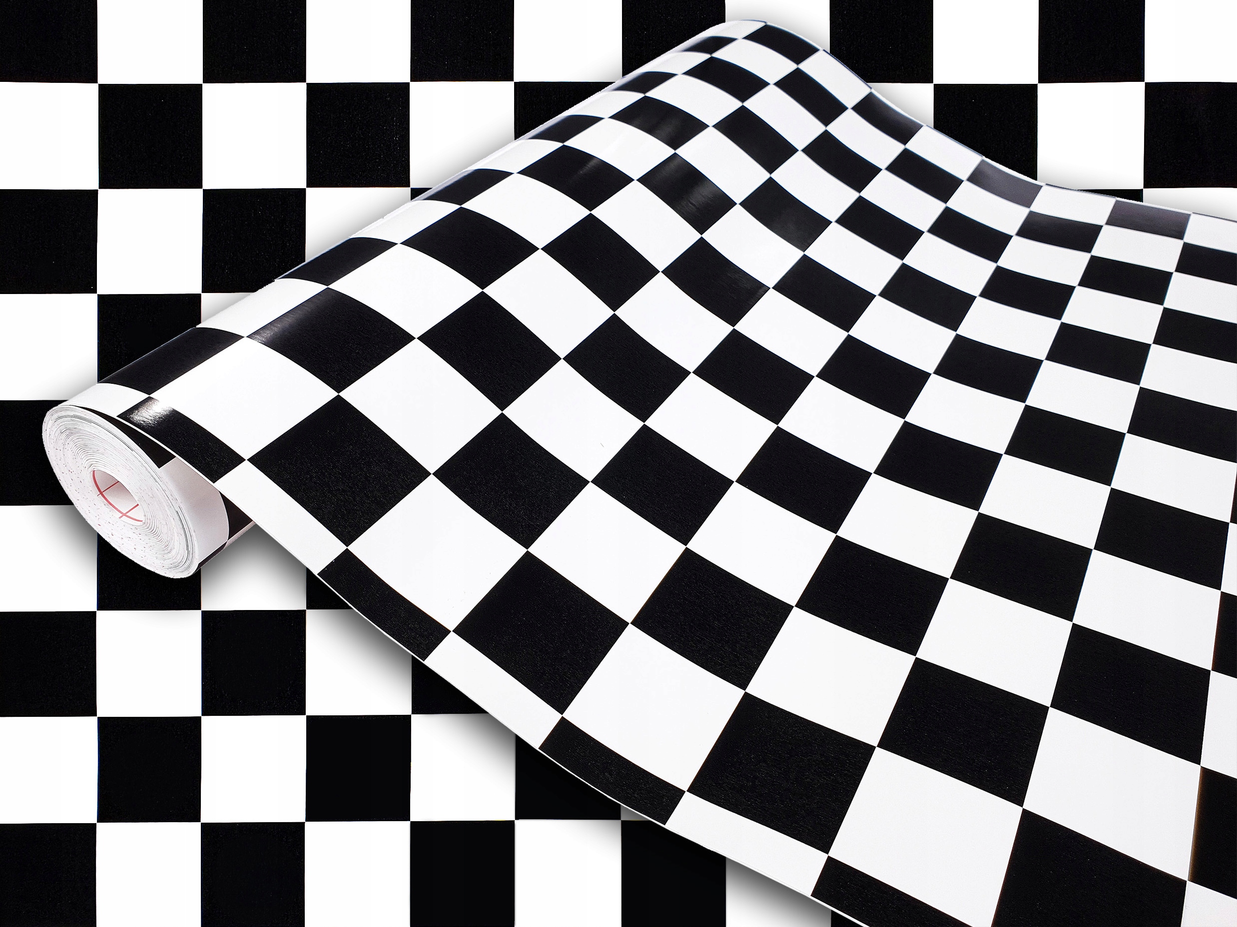 

Okleina Naklejka Szachownica Połysk Folia Na Meble