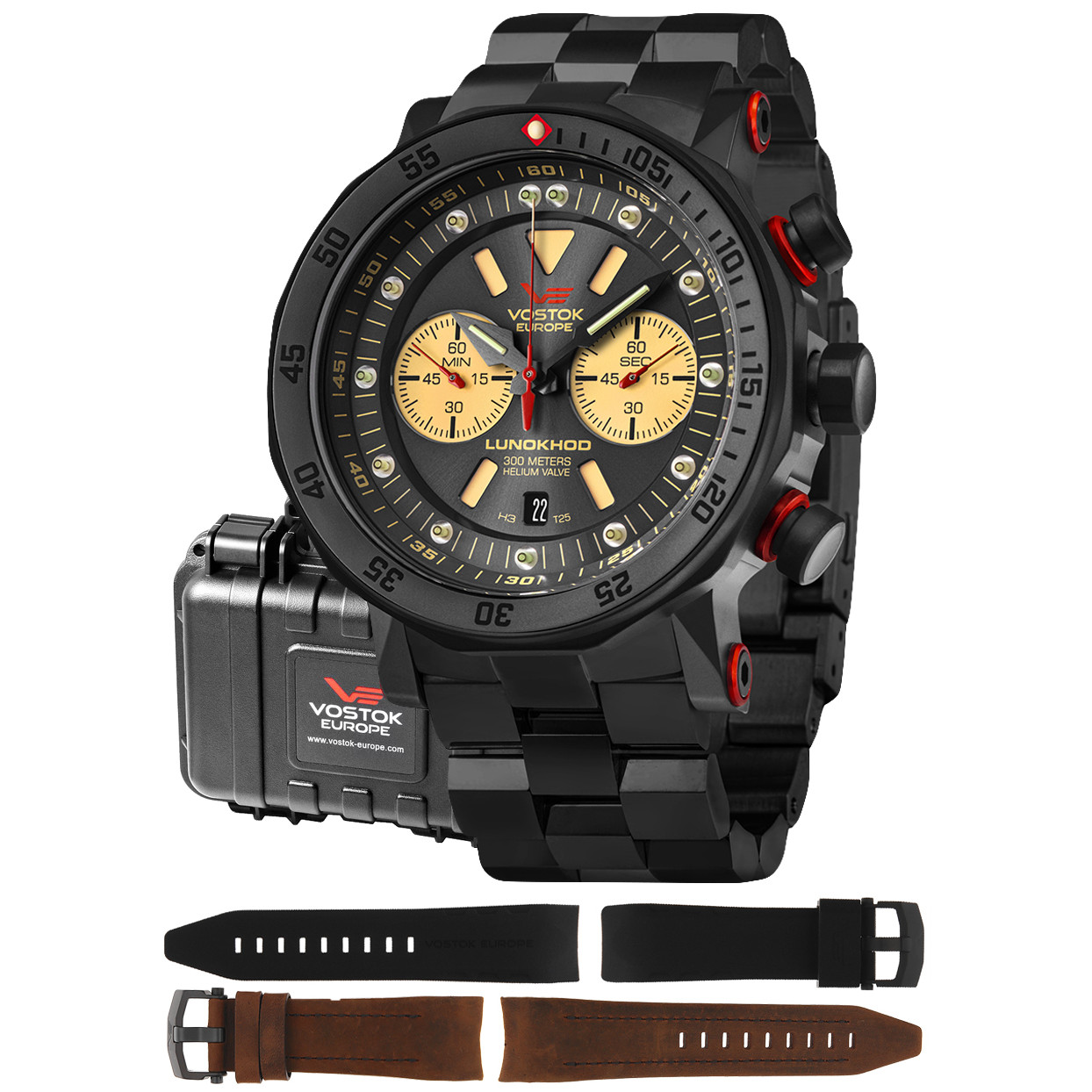 Pánské Hodinky Vostok Europe 6S21-620C629B černé