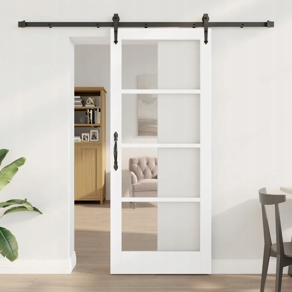 vidaXL Posuvné dveře Orkdal Bílá 83 x 202 cm