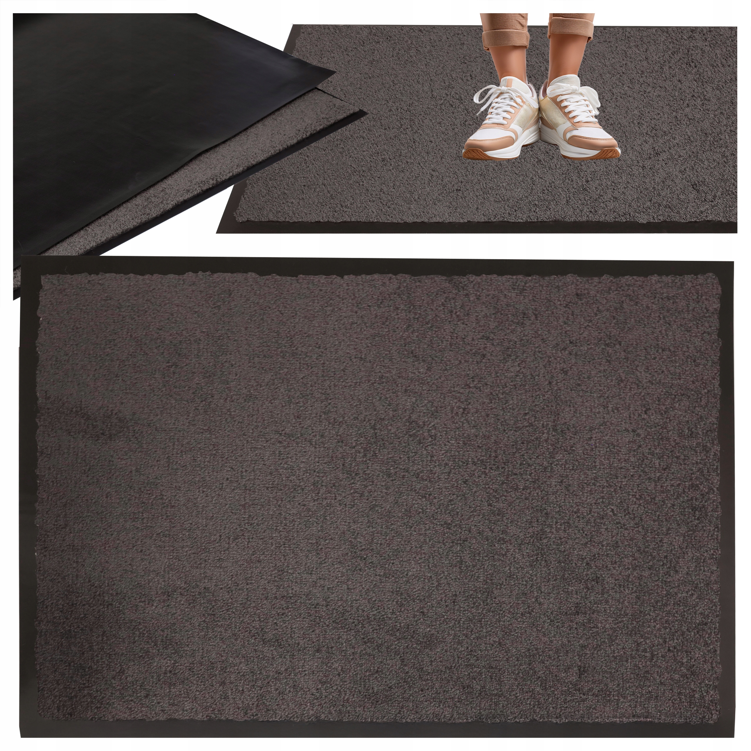 Rohožka Pod Vchodové Dveře Protiskluzová S Okrajem 90 X 150 CM